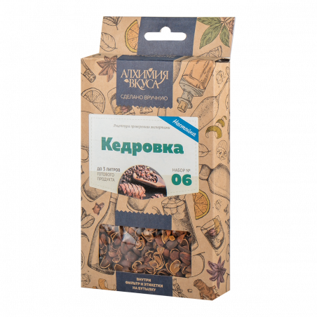 Набор для настоек АЛХИМИЯ ВКУСА Кедровка